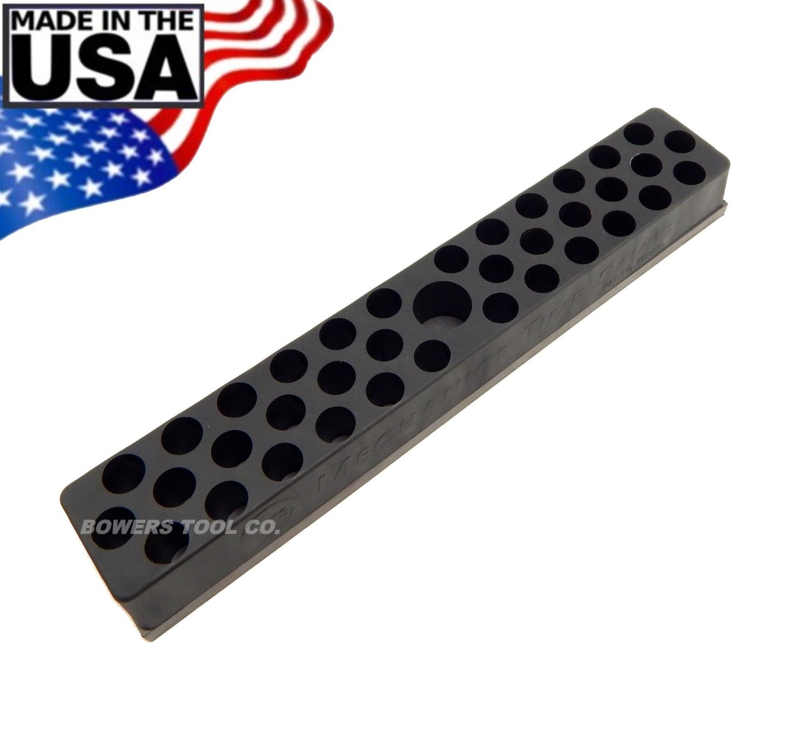 Mechanics Time Saver 37 Slot 1/4 in Magnetic Hex Bit Holder