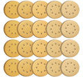 5" Sanding Discs 60-220 Grit Hook Loop by Unbranded