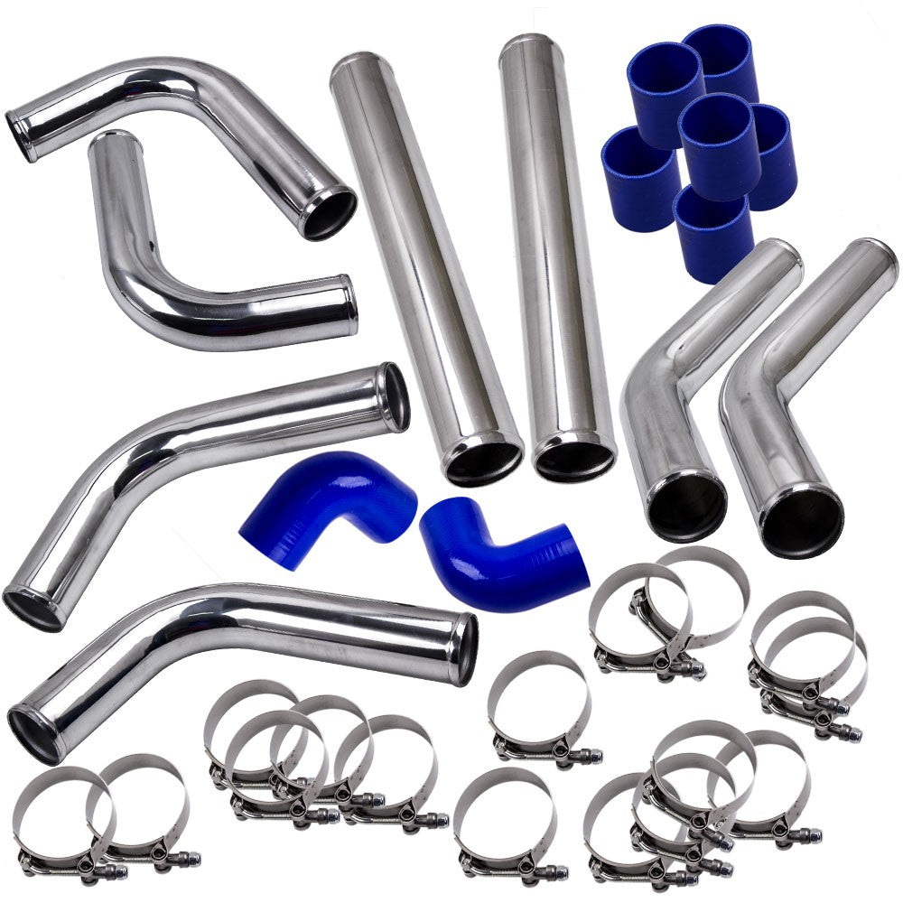 Universal Turbo Intercooler Piping Kit with Clamps