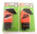 Tool Choice 10pc Metric Hex Wrench Set