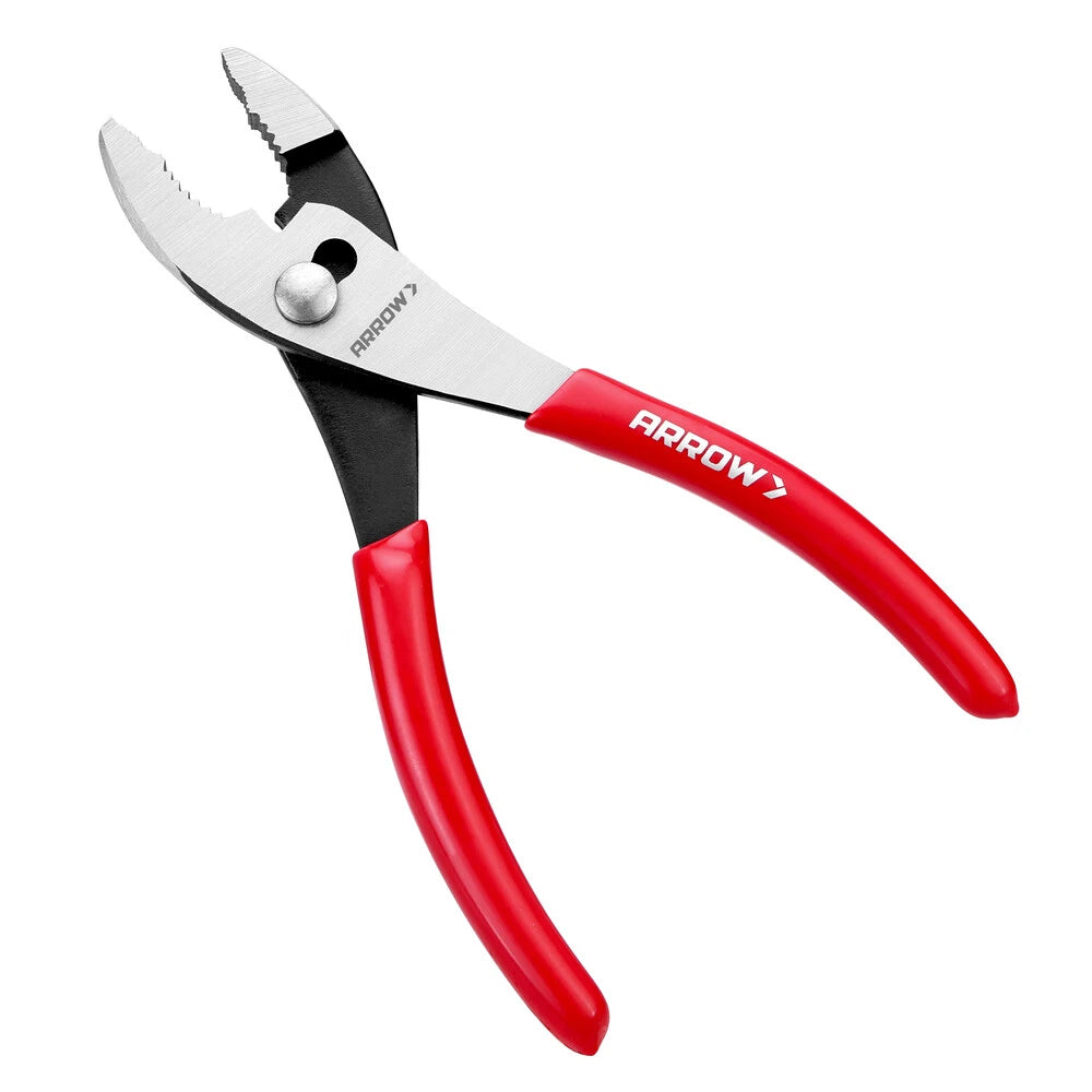 Arrow 8-inch Slip Joint Plier Carbon Steel Strong Grip Jaw Thick