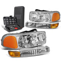 For 1999-2007 Gmc Sierra Chrome Amber Signal | Built Supply Co