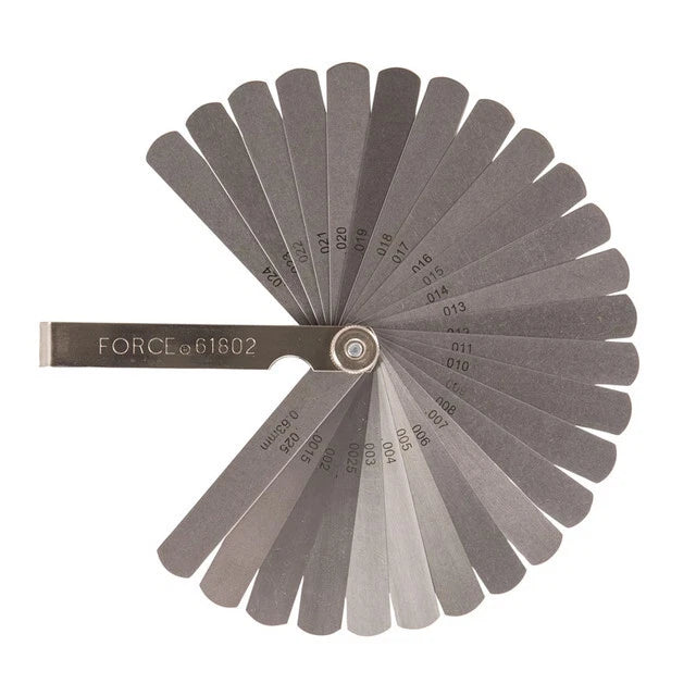 Force 618 / 61802 Feeler Gauge Gap Filler Thickness Measure: Two Model Options