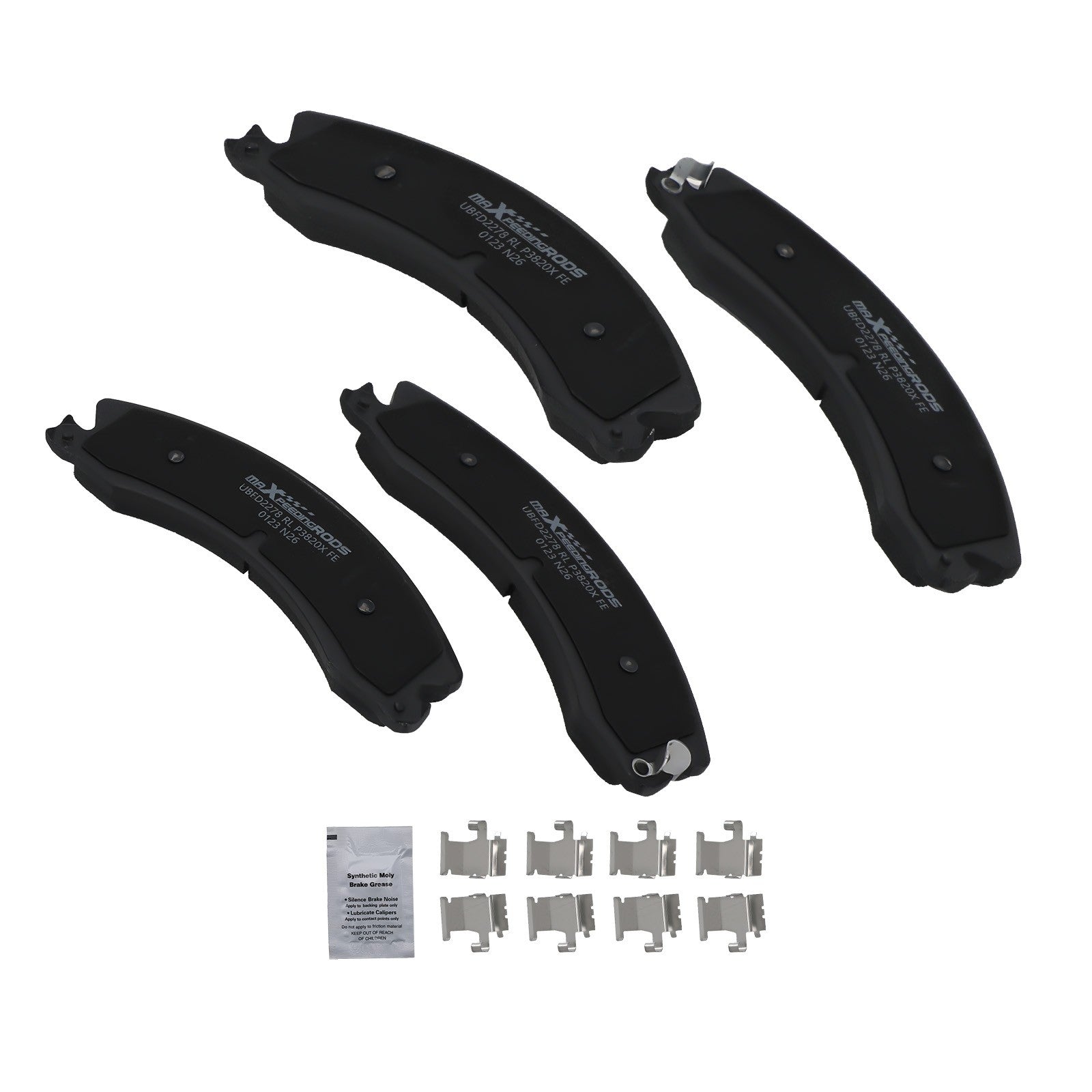 Front L&R Brake Pads Kit for Chevrolet Silverado 2500 3500 HD