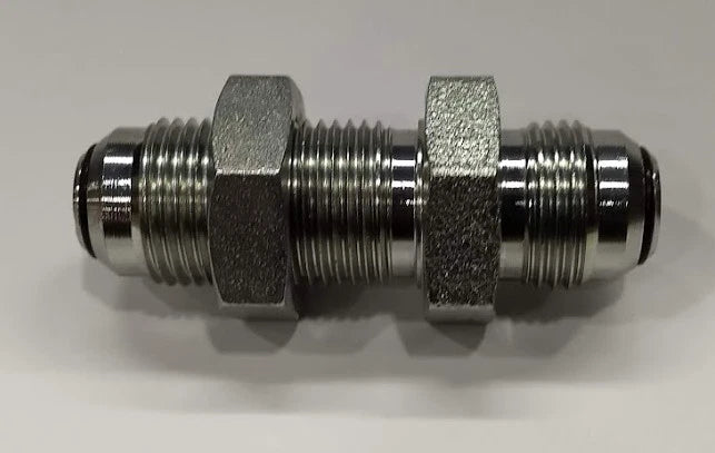 Flare-o 2700-08-08 W/ln Fitting 1/2" Male Jic To 1/2" Male Bulkhead