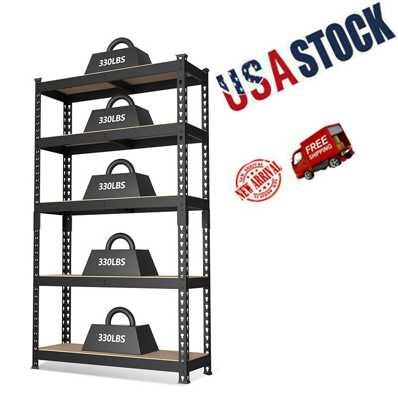 5-Tier Steel Shelving Unit