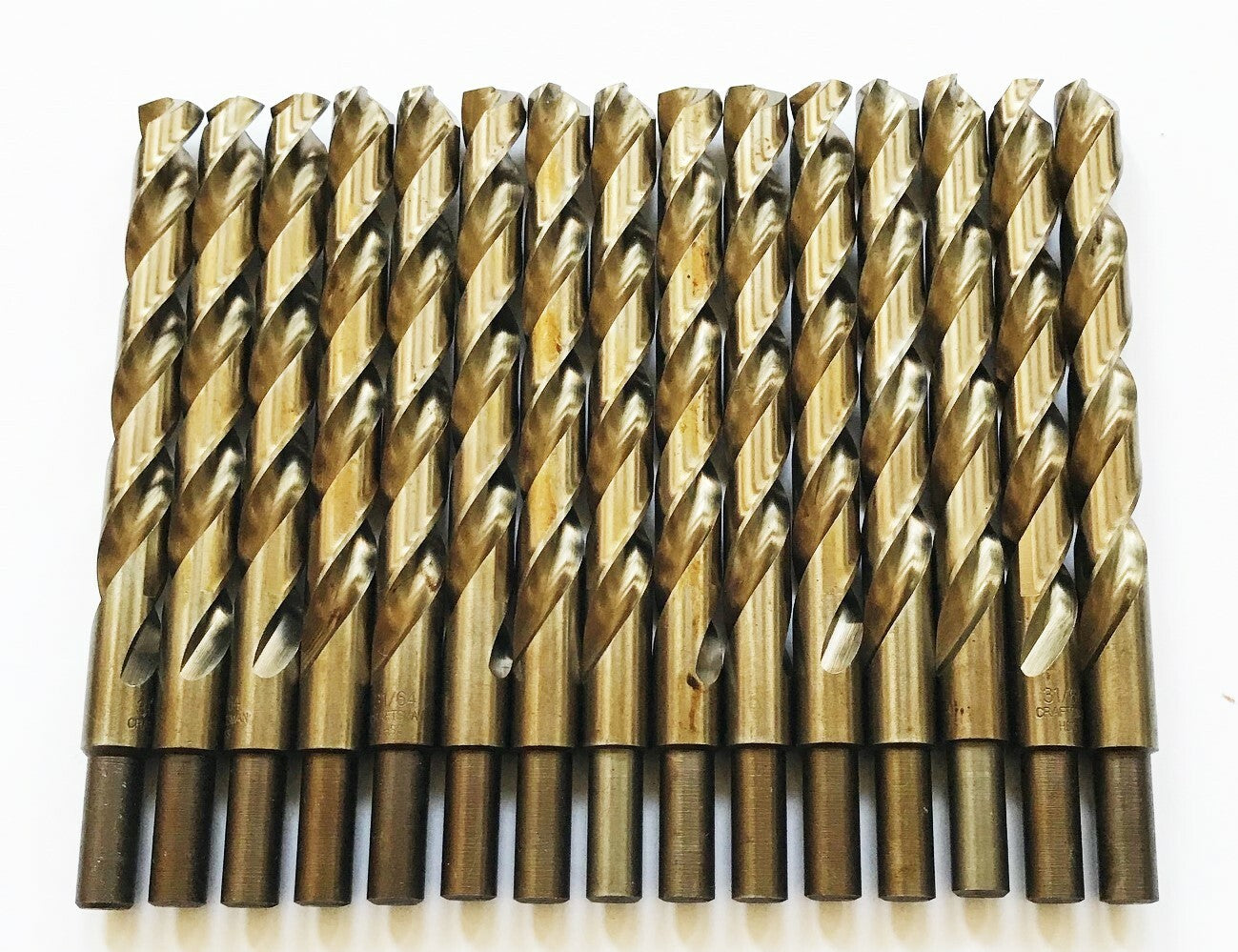 Craftsman 31/64" Cobalt High Speed Steel Drill Bits by Craftsman