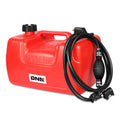 12l Red Portable Gasoline Diesel Fuel Tank W/ Pump | Built Supply Co