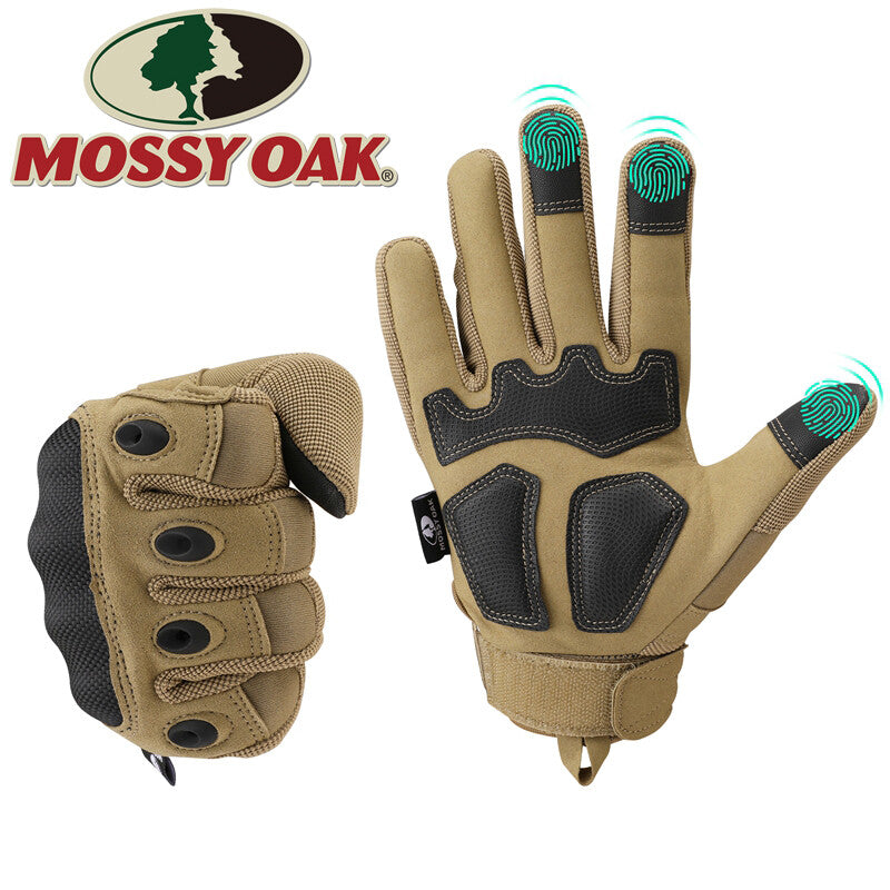 MOSSY OAK Tactical Gloves Touchscreen Military Airsoft Gloves L Size
