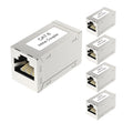 Rj45 Cat5e Cat5 Cat6 Coupler Ethernet Inline Female To Female