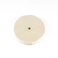 6" X 1/2" Arbor Hole - 60 Ply Loose Polishing Muslin Cotton Buffing