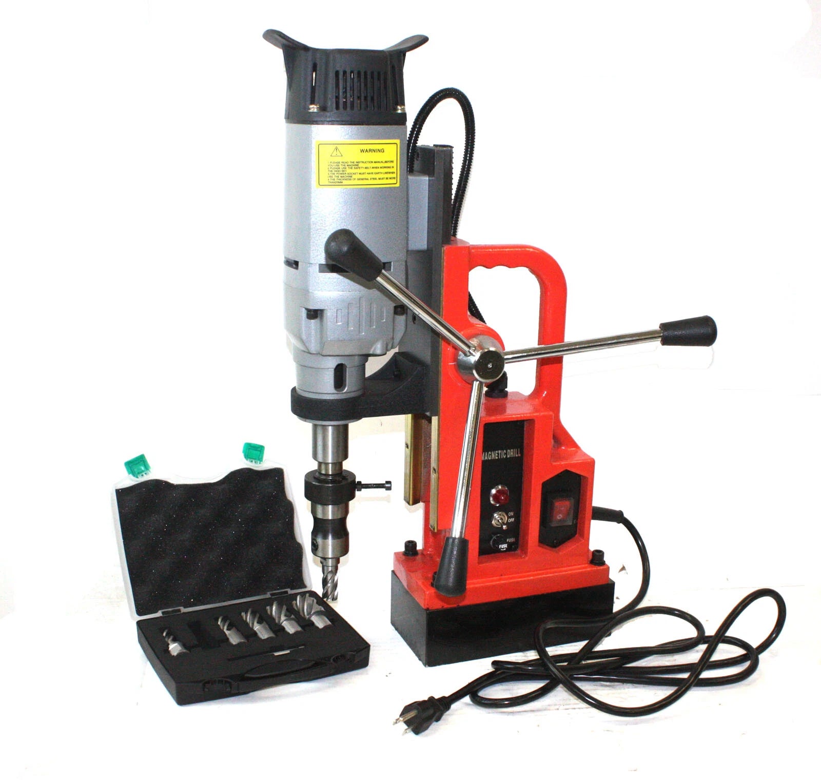 Electric Magnetic Core Drill Press 3372lbs Magnet Force W/ Annular