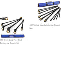WORKPRO Extra Long Ratchet Wrench Set/Flex Head Extra Long Ratchet Wrench Set
