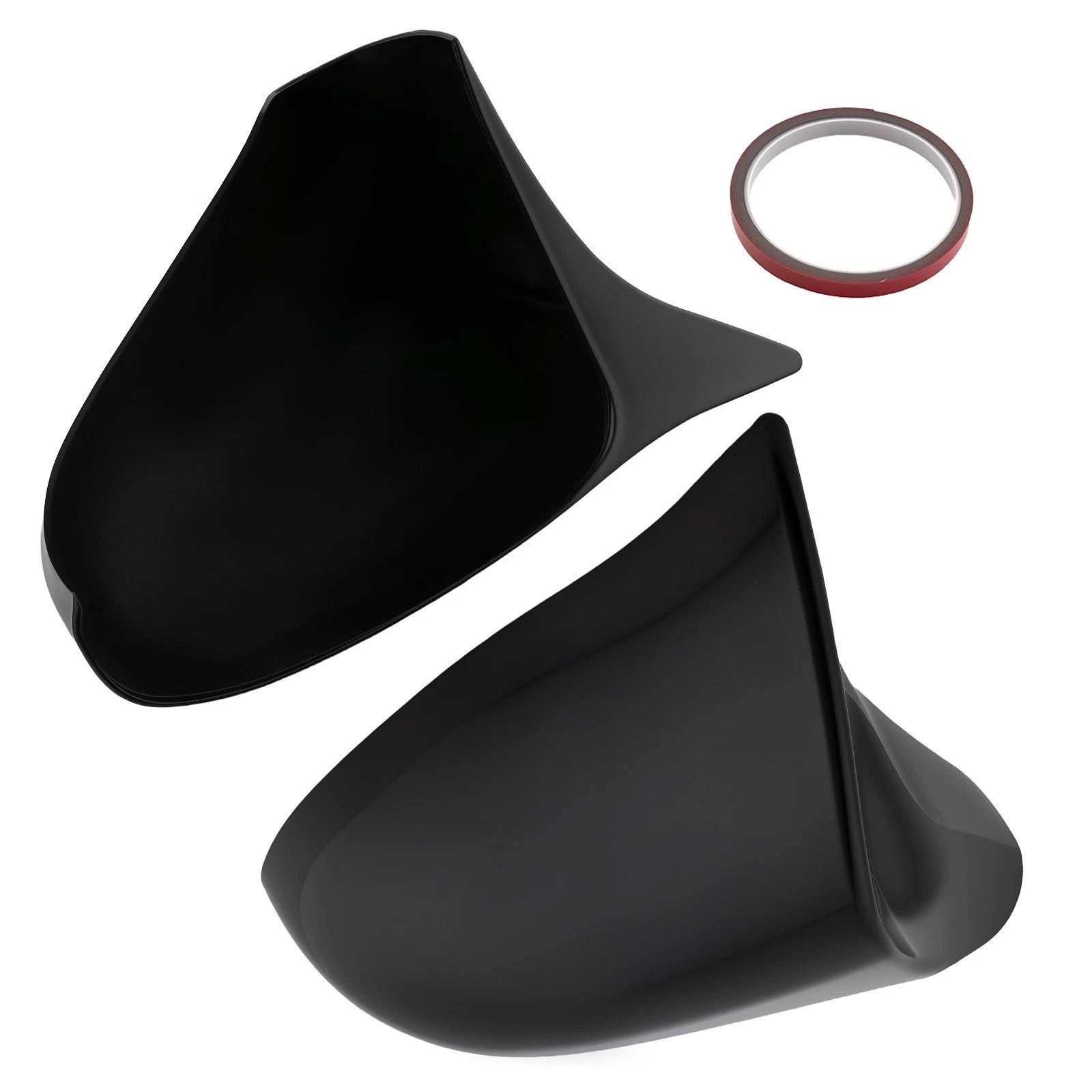 Mirror Cover Assembly for Lexus IS F Sport GS CT LS ES RC 2009-2022 Black ABS