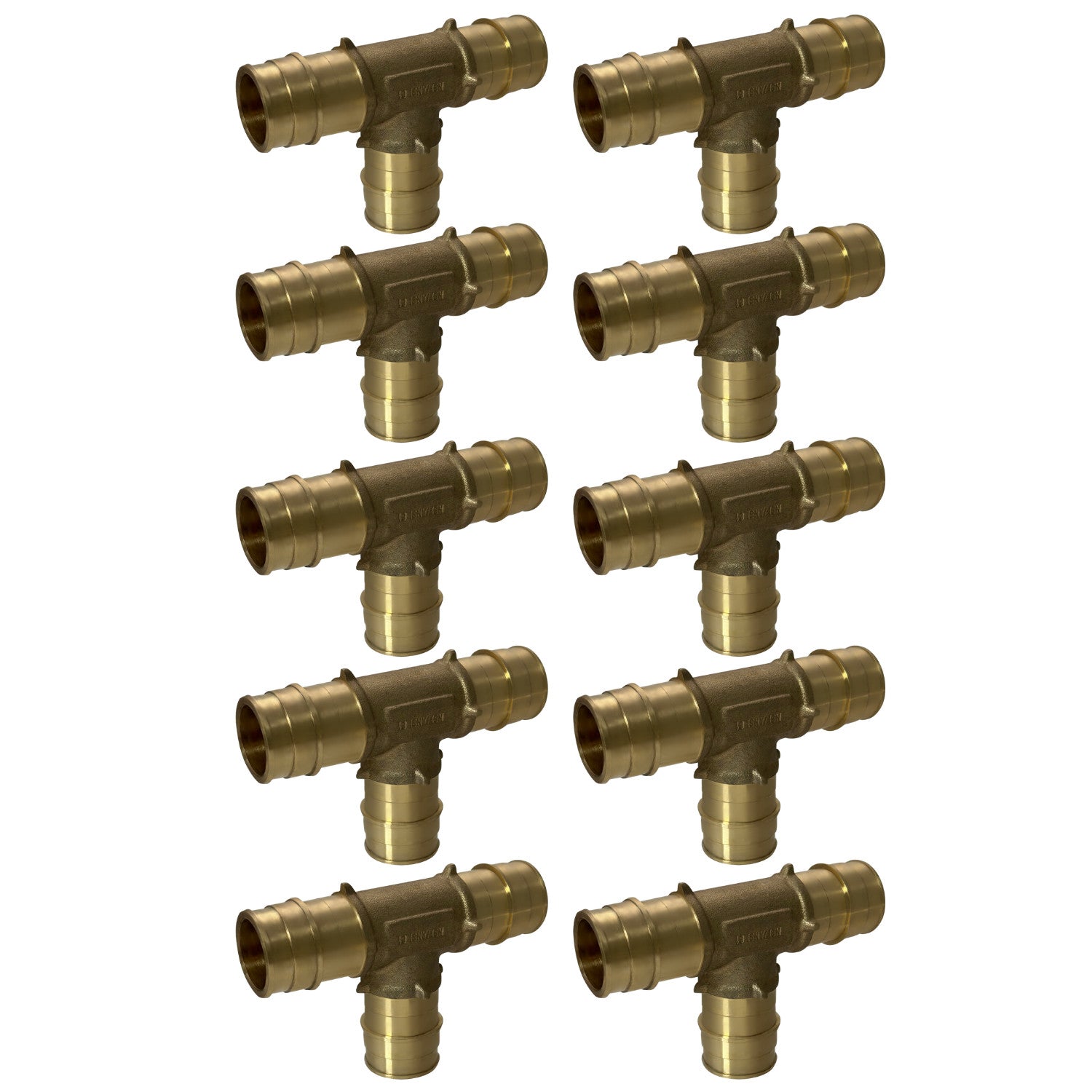 XFITTING 1" PEX-A Expansion Tee - 10 Pack