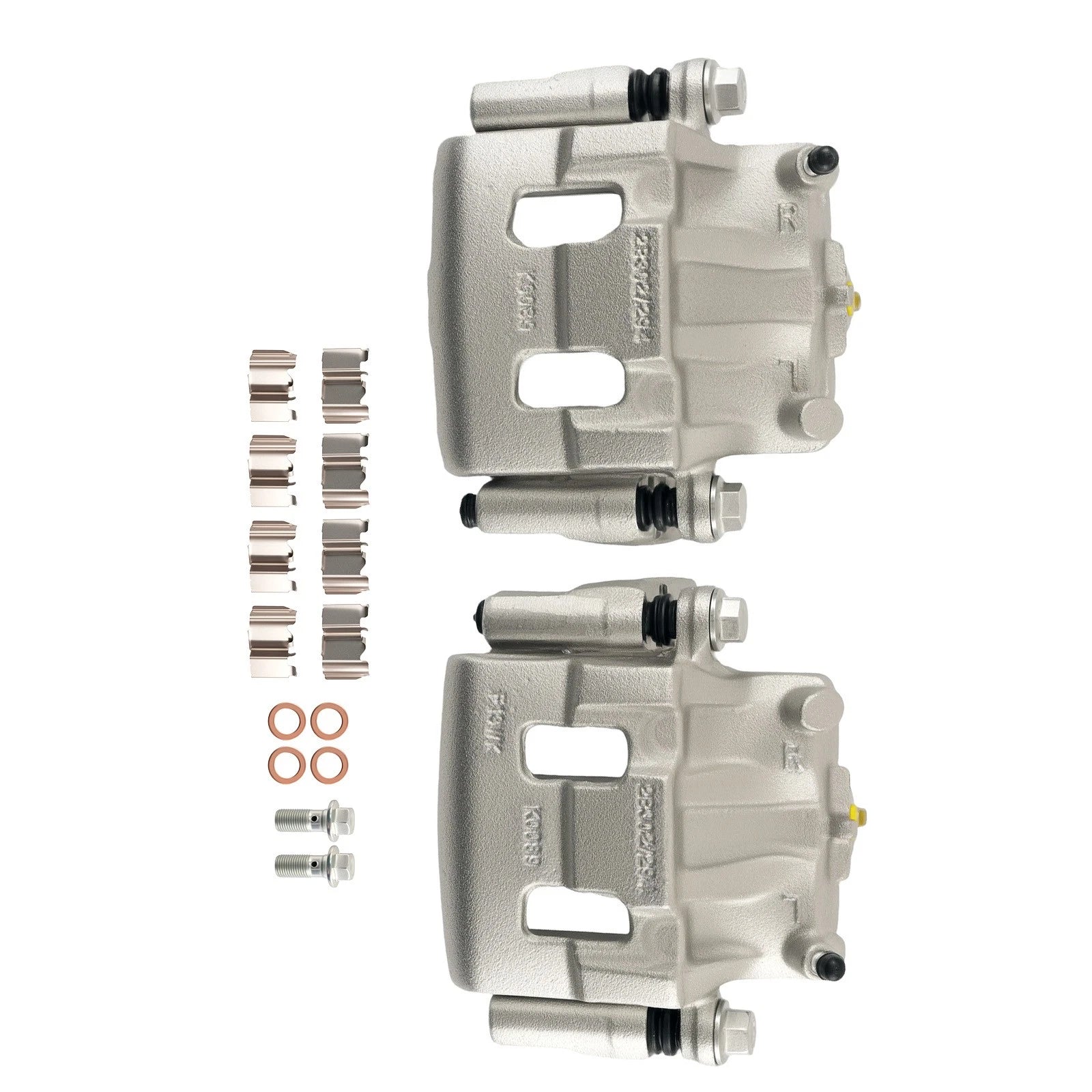 Front Disc Brake Calipers Set w/Bracket For Mazda CX-9 2007 2008-2015 18B5027AS