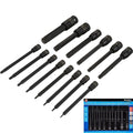 Bluespot Extra Long Impact Torx Bit Sockets 1/4" 3/8" 1/2" Drive T6