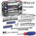 Workpro 12-in-1 Magnetic Stubby Ratcheting Screwdriver