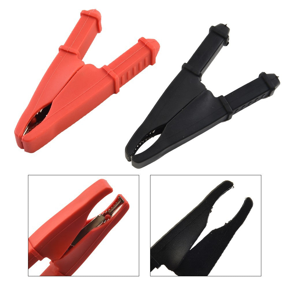 Measurement & Inspection Clips Probes 2 Pack 50A 75mm For Car BatteryOpens in a 