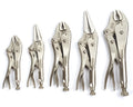 Workpro Locking Pliers Set 6.5/9" Long Nose Pliers 5/7/10" Curved Jaw