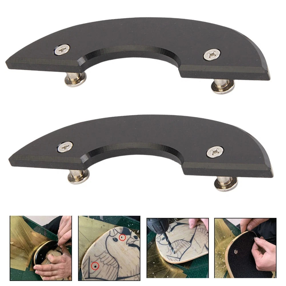 Longboarding Essentials Protective Deck Guards Made Of Sturdy Plastic