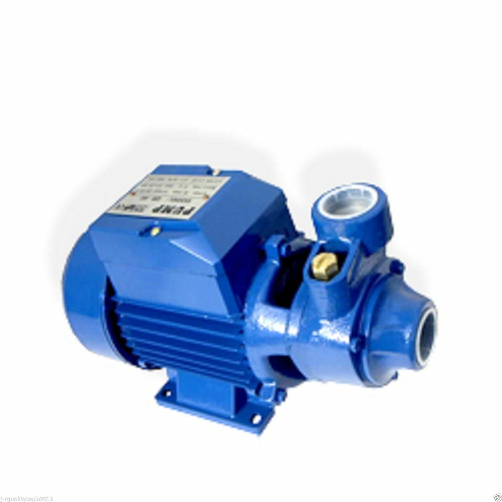1HP Electric Water Pump - Clear Transfer