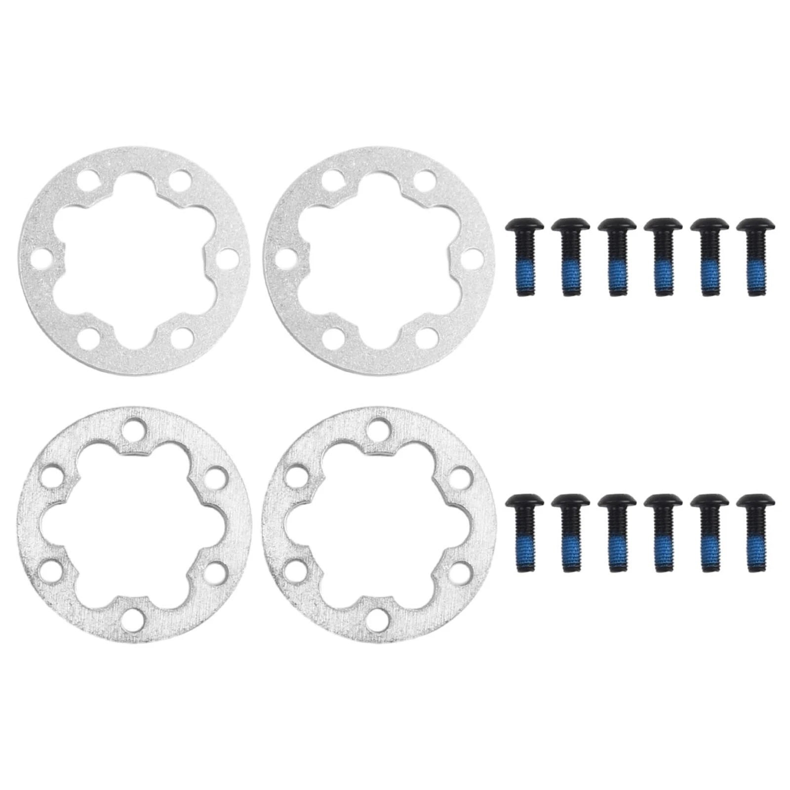 Adjustable Thickness Ebike Bike Brake Gasket Spacer 6 Holes Disc