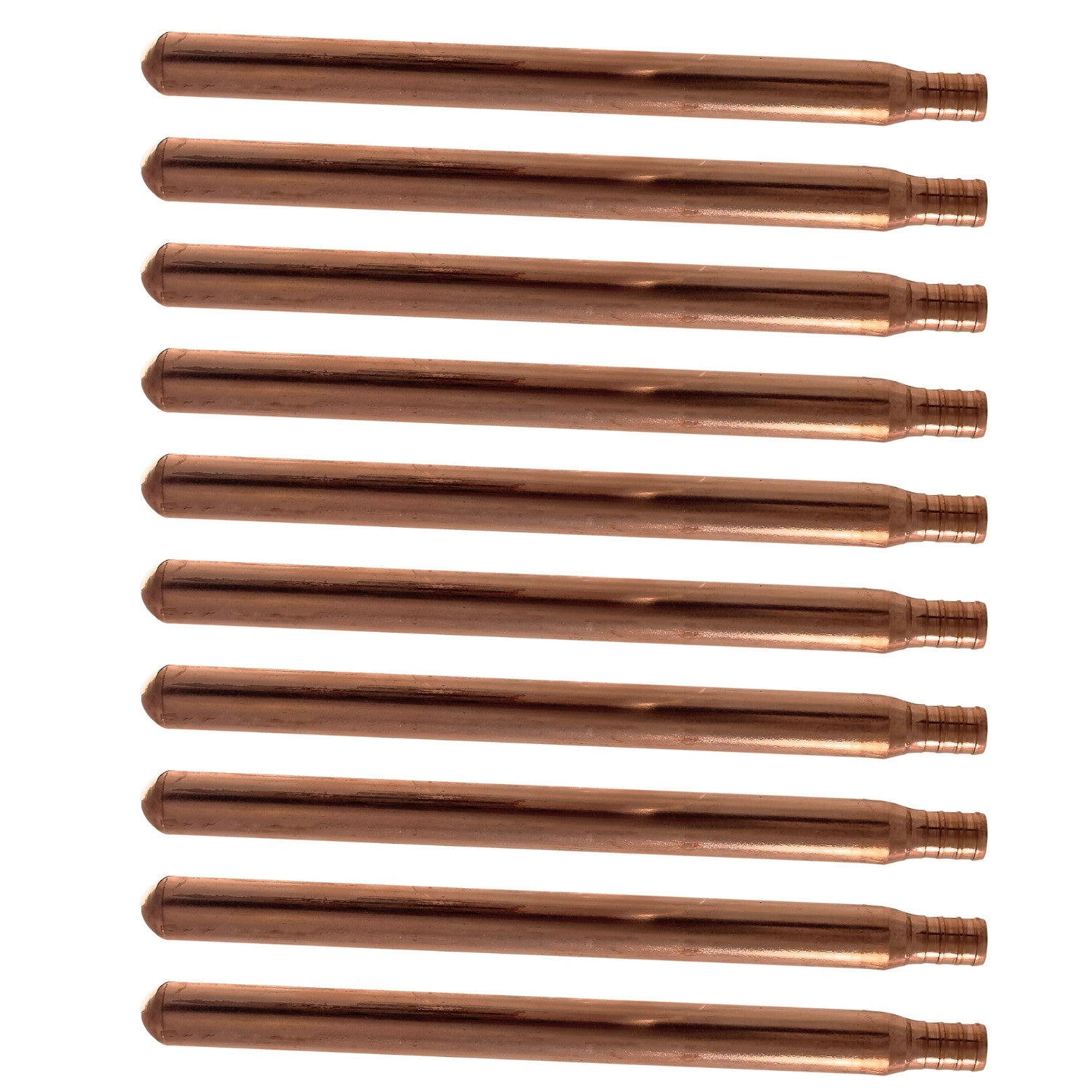 XFITTING 1/2" PEX B Stub 8" Tubing 10 Pack
