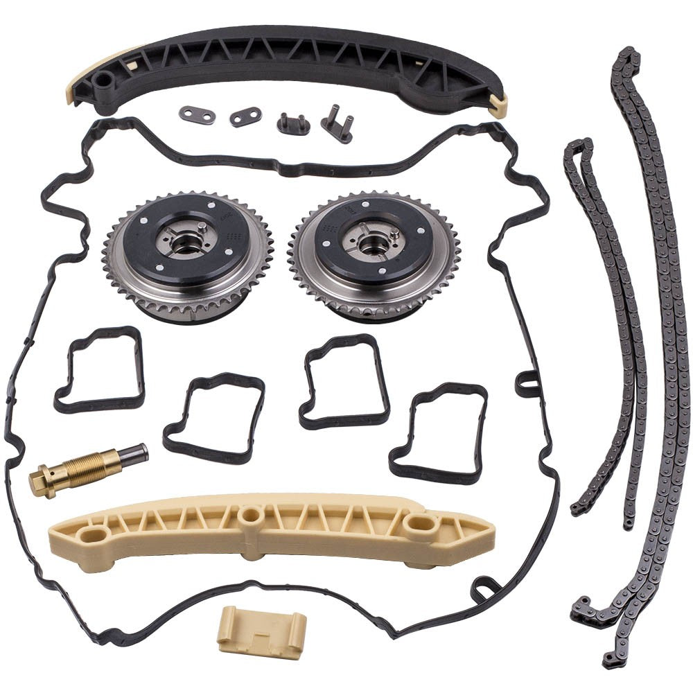 Timing Chain Kit and Camshaft Adjuster for Mercedes Benz M271