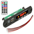 Wireless Bluetooth 5.0 12V 2*25W Mp3 Wma Decoder Board Car Audio Usb