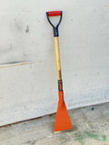 40" Wood Handle 7" X 9" Tile Scraper Chopper D-handle Sharp Edge