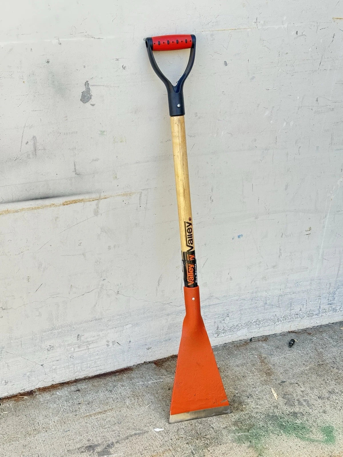 40" Wood Handle 7" X 9" Tile Scraper Chopper D-handle Sharp Edge