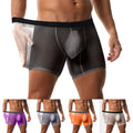 For Daily Wear Ice Silk Boxer Shorts Workout Gear Classic Style