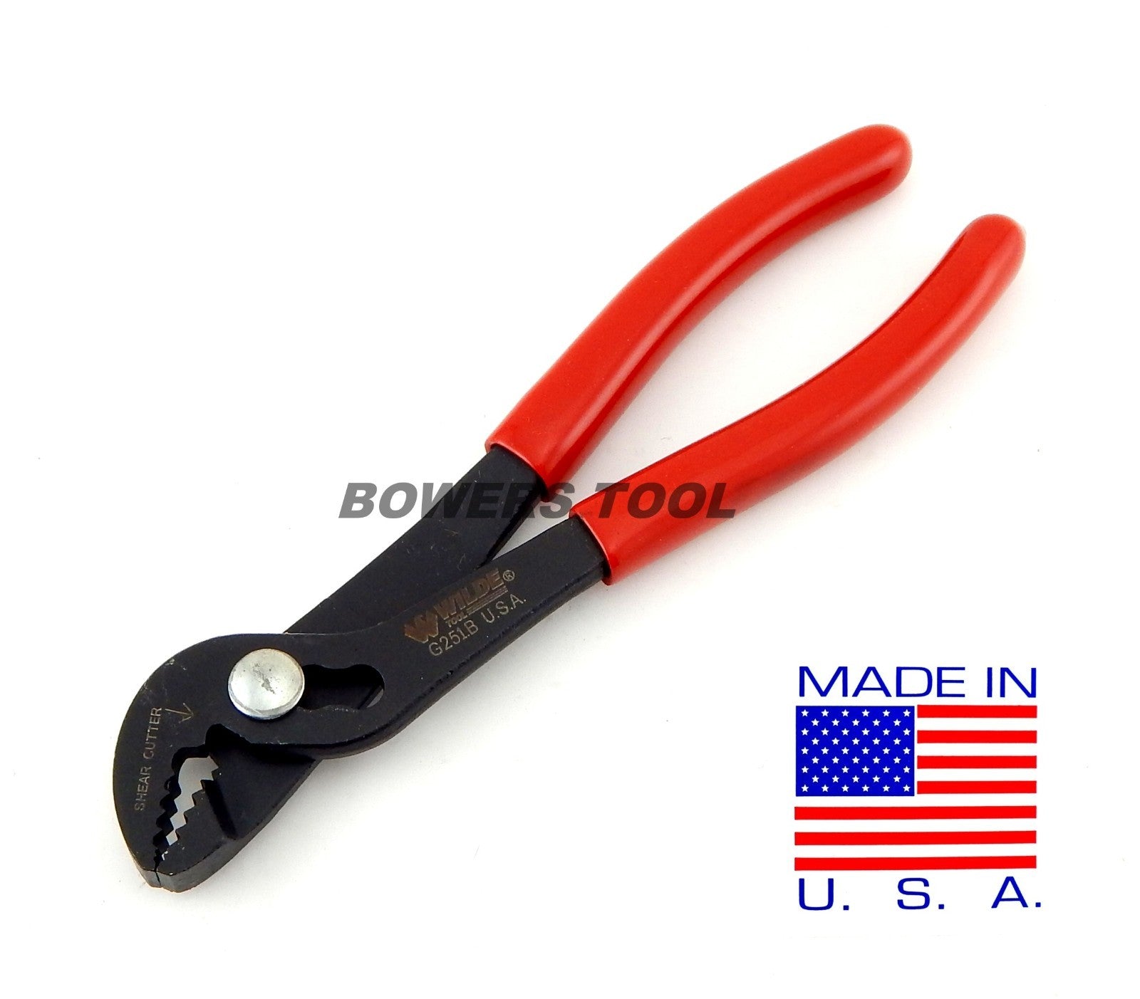 Wilde Tool 6" Angle Nose Slip Joint Pliers
