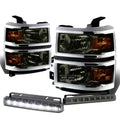 Smoked Headlight+ambe<wbr/>r Corner Signal Lamp+LED | Built Supply Co