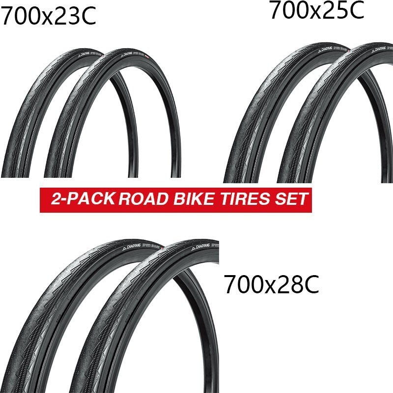 Urban Bicycle Tire Set 2PC MultiSize