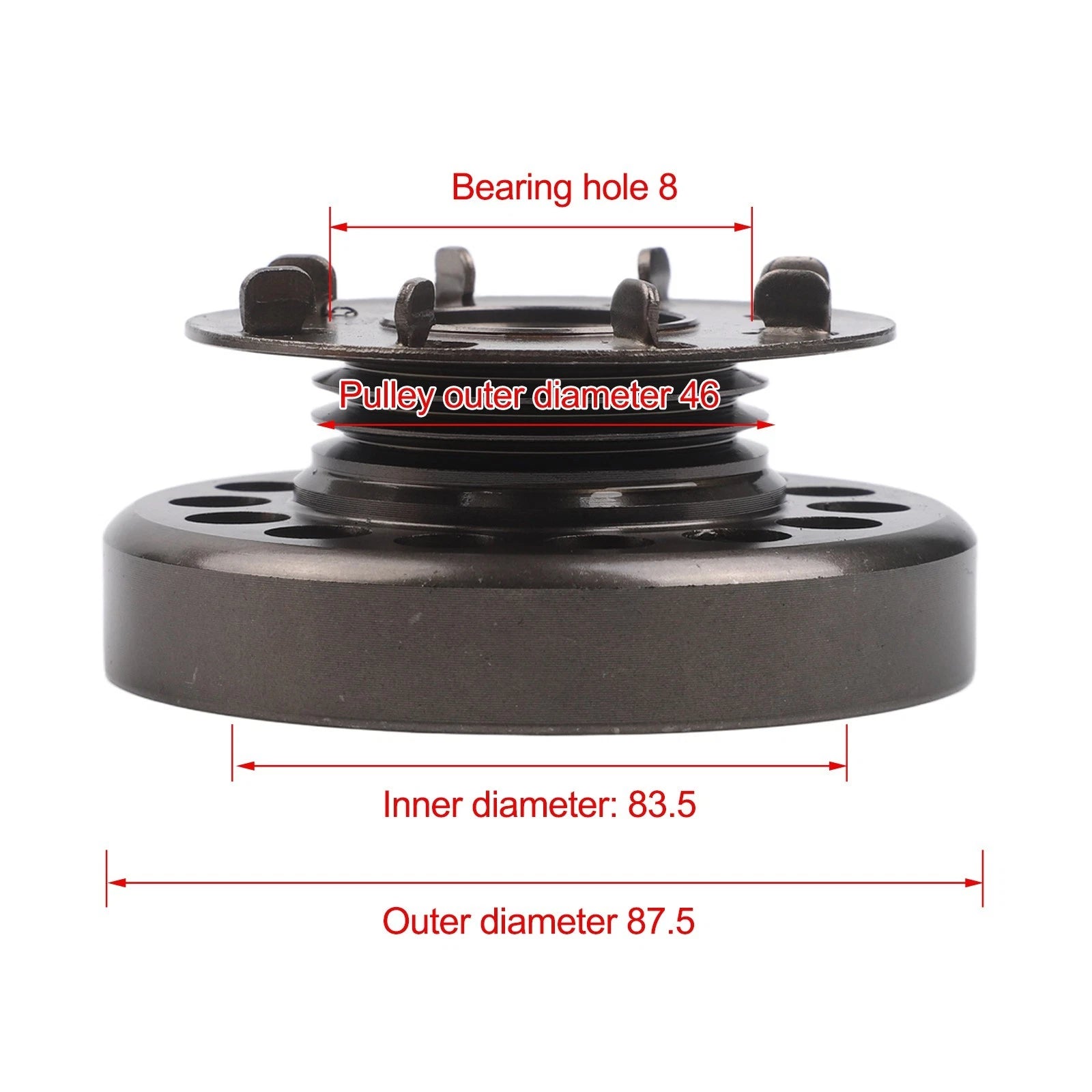 Clutch Passive Plate Clutch Drum Replacement Enhances Equipment