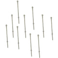 Type 316 Stainless Steel Hand Swage Long Thread End Fitting