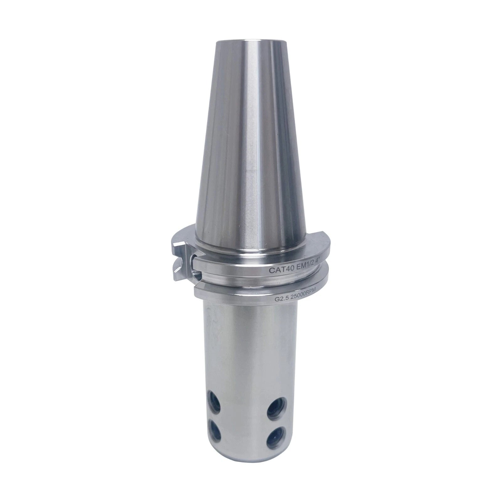 New Cat40 1/2"x4.0" End Mill Tool Holder G2.5 25000rpm Tir0.0001"