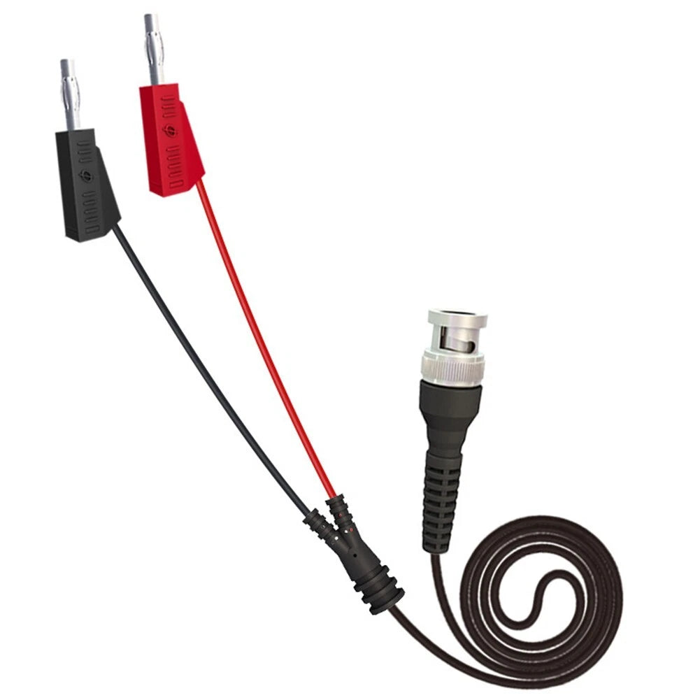 Bnc To Dual Banana Hole Test Leads Cable For Lab And Industrial