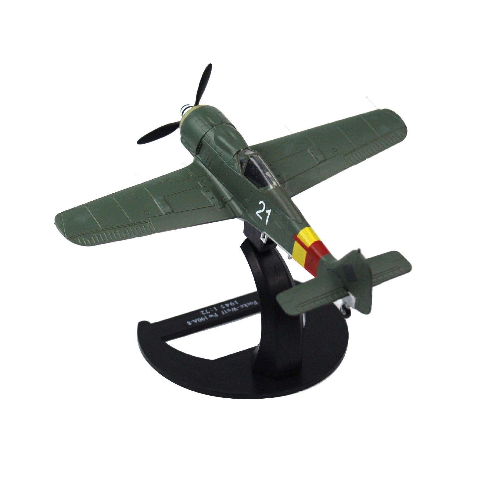 German Luftwaffe Fw-190 Model 1:72 Scale Diecast Alloy Fighter Display