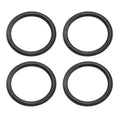 Bumper Fender Release Fasteners Replacement Rubber Bands O-rings Black