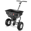 125lb Capacity Walk-behind Broadcast Spreader For Rock Salt