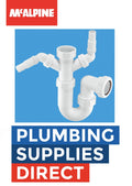 McAlpine 1-1/2" Sink Twin P Trap