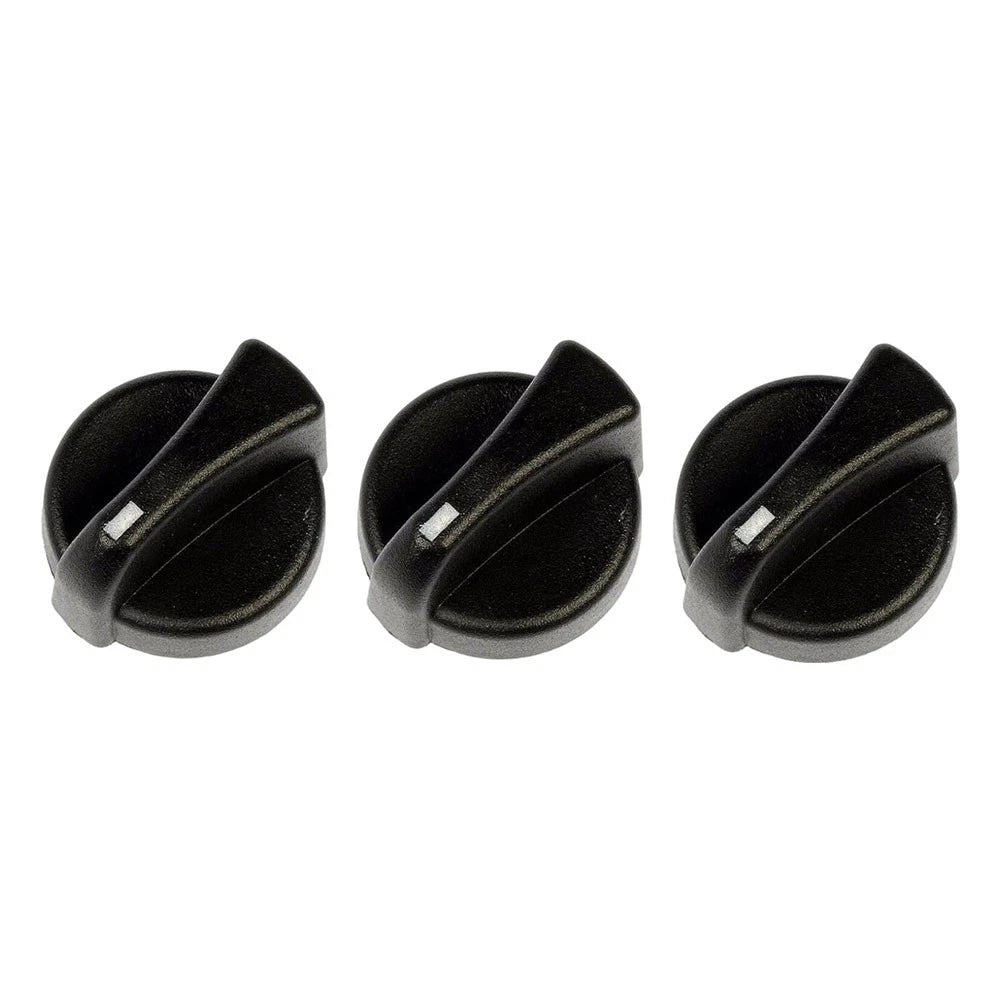 For Peterbilt 1987-2010 Ac Heater Blower Fan Control Knob Set Abs