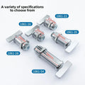 Thumb Cam Lock Zinc Alloy Construction Solid Zinc Alloy Non-locking