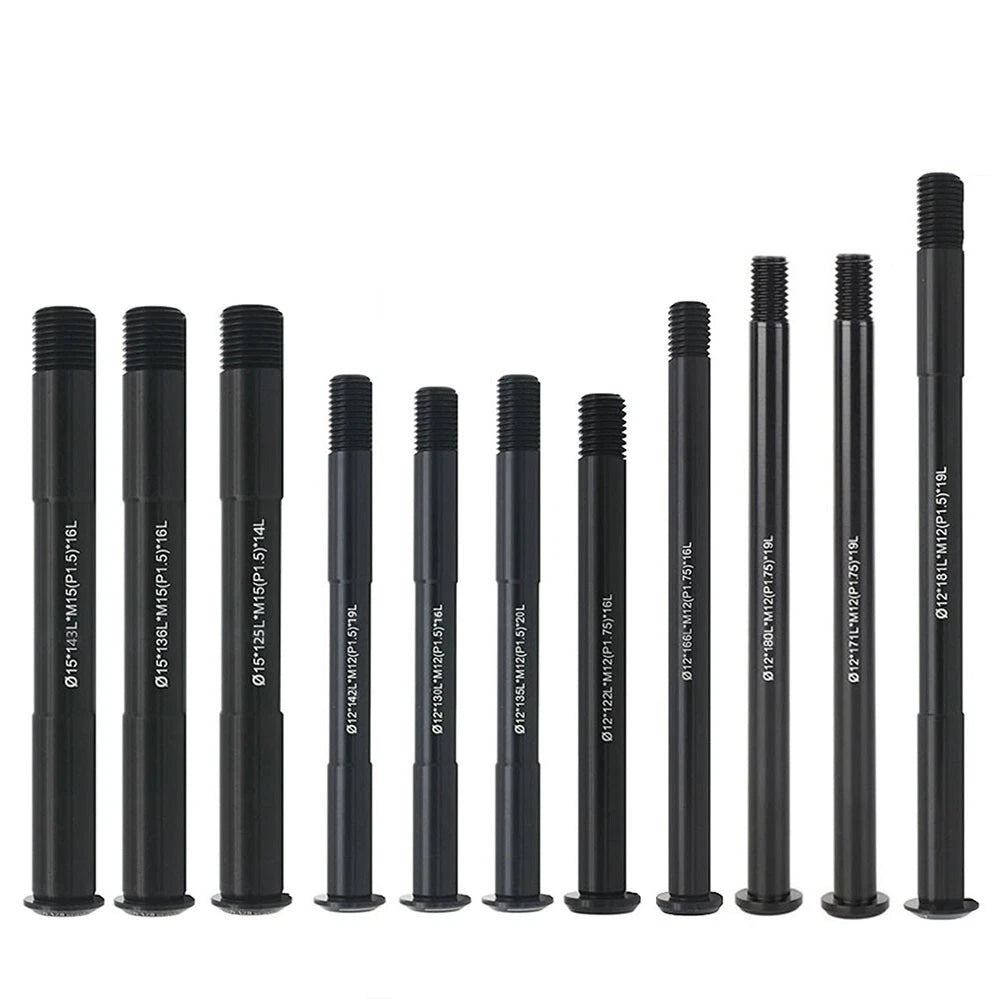 Uk-supply Quick Release Skewer Black 12mm Frame Thru Axle Replace