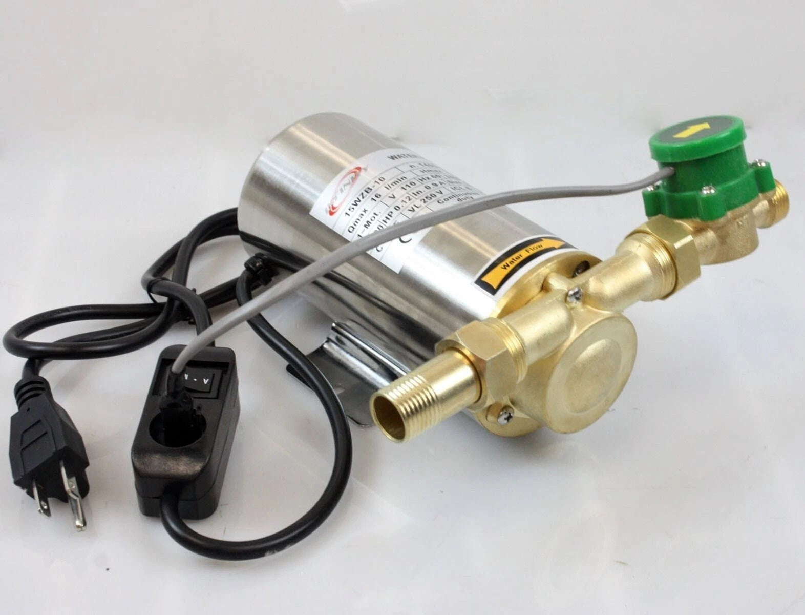 Miniature 90W Self Priming Domestic Shower Pressure Water Booster