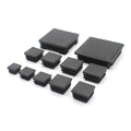 Black Plastic Blanking End Cap Tube Insert