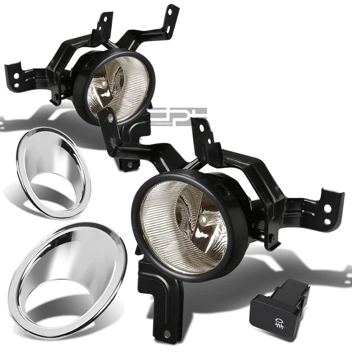 Fit 07-09 Honda Crv Re Smoked Lens Oe Driving Fog | Built Supply Co